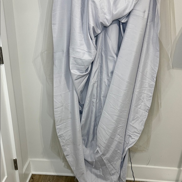 MISSACC Size M Chic White and Gray Lace Maxi Dress - Picture 11 of 11